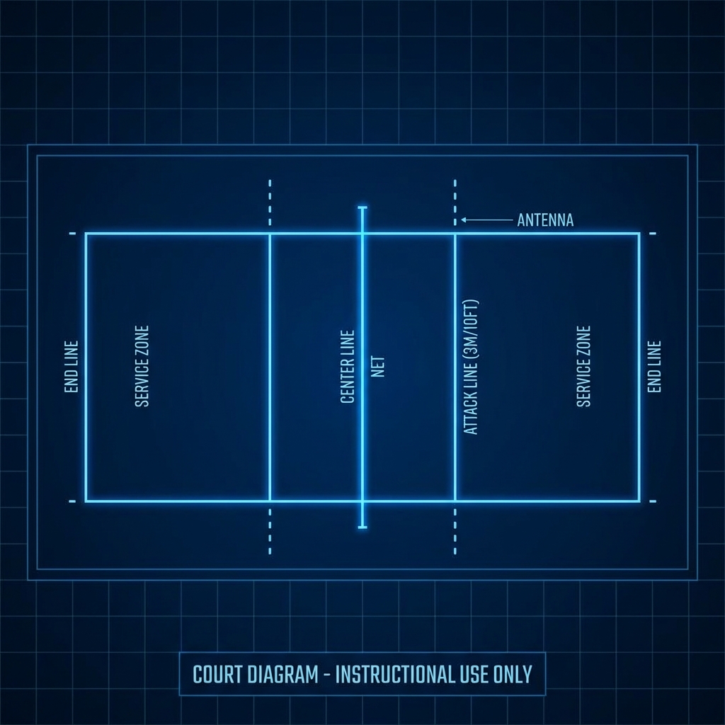 Volleyball Court Schema